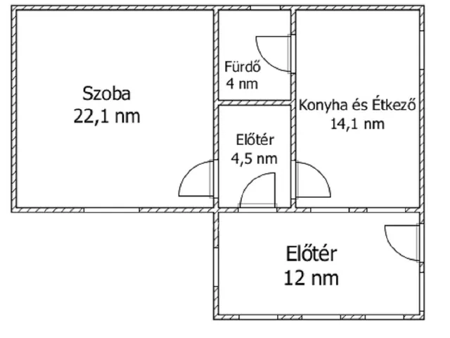 Eladó ház Úrkút 57 nm
