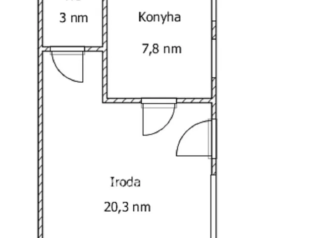 Eladó kereskedelmi és ipari ingatlan Ajka 34 nm