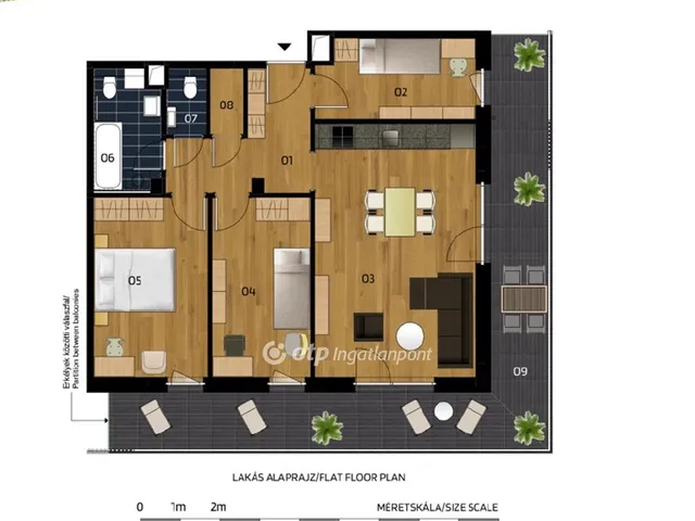 Eladó lakás Vác 92 nm