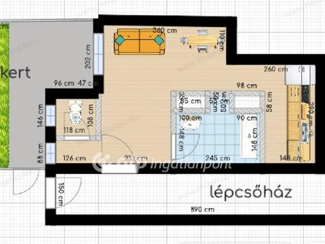 Eladó lakás Budapest IX. kerület 30 nm