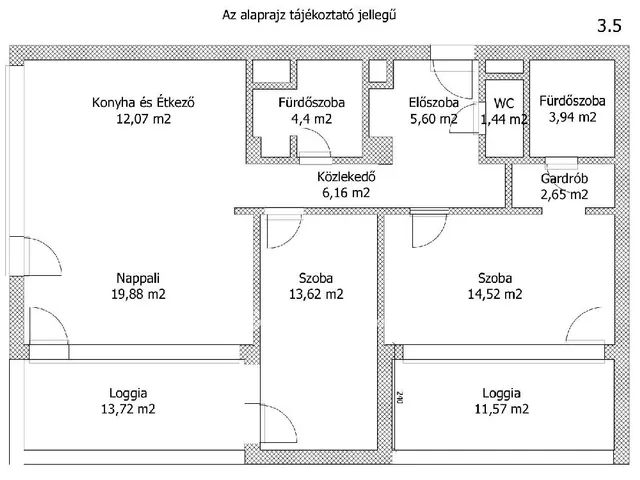 Eladó lakás Keszthely 96 nm