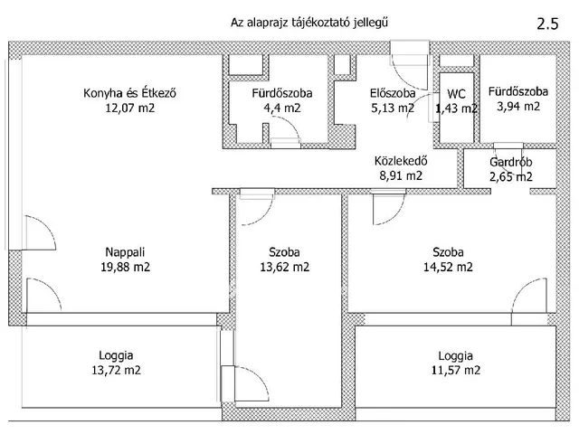 Eladó lakás Keszthely 96 nm