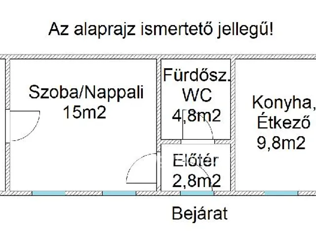 Eladó lakás Keszthely 40 nm