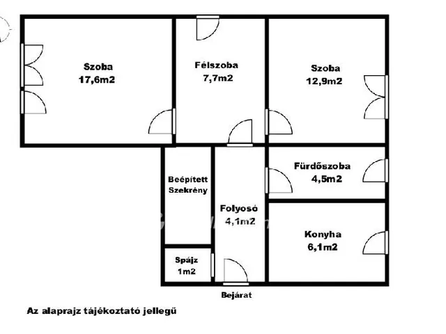 Eladó lakás Keszthely 57 nm