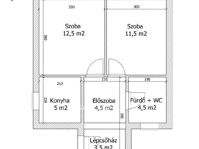 Eladó lakás Keszthely 41 nm