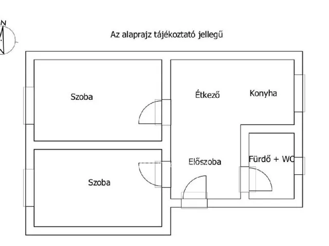 Eladó lakás Tapolca 45 nm