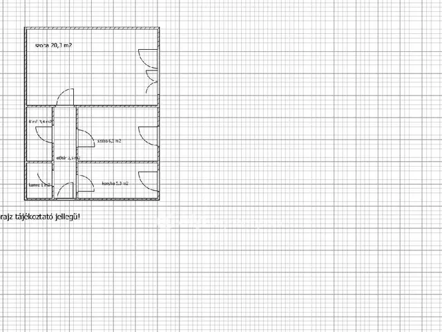 Eladó lakás Tapolca 41 nm