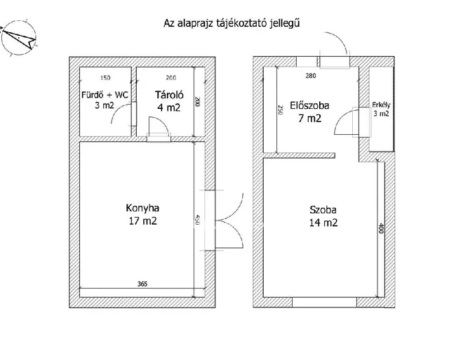 Eladó nyaraló Lesencetomaj 45 nm