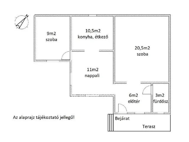 Eladó ház Lesenceistvánd 60 nm