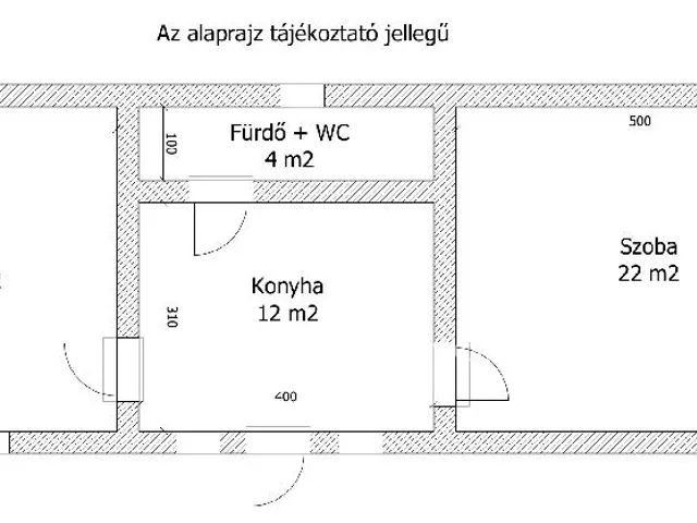 Eladó ház Sénye 54 nm