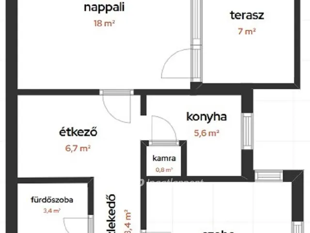 Eladó lakás Keszthely 55 nm