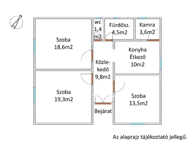 Eladó ház Gyepükaján 81 nm