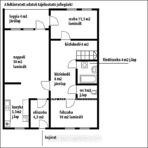 Kiadó lakás Balassagyarmat, Csendes 116 nm