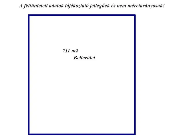 Eladó telek Patak 711 nm