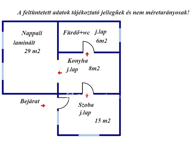 Eladó ház Dejtár 58 nm