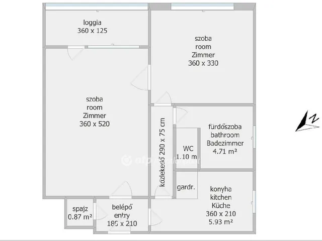 Eladó lakás Salgótarján 50 nm