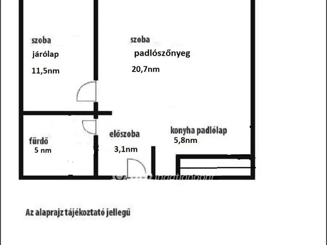 Eladó lakás Salgótarján 46 nm