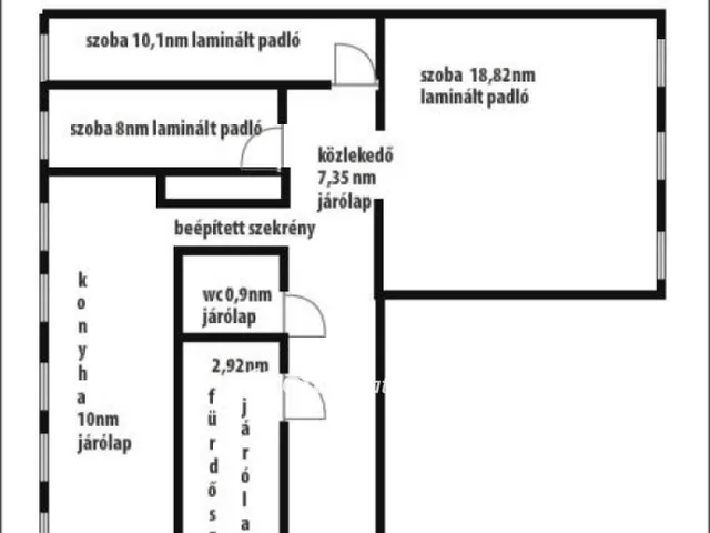 Eladó lakás Salgótarján 60 nm