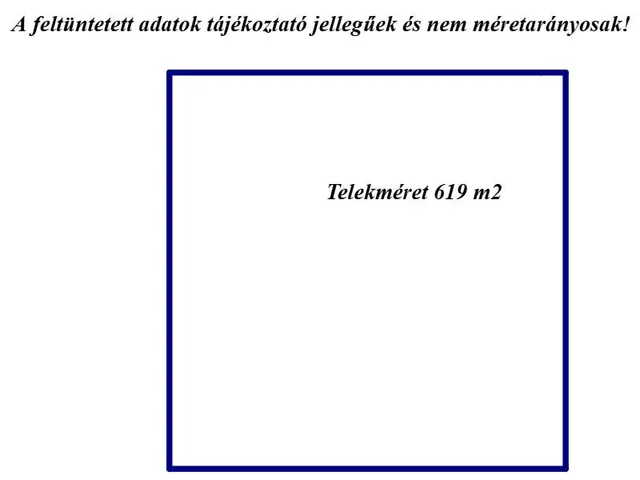 Eladó telek Magyarnándor 619 nm