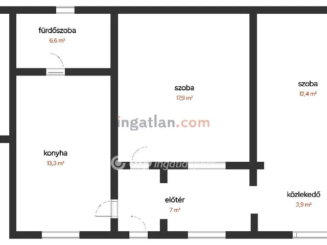 Eladó ház Somoskőújfalu 61 nm