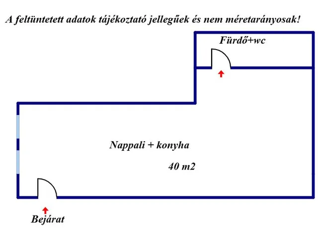 Eladó lakás Balassagyarmat 40 nm
