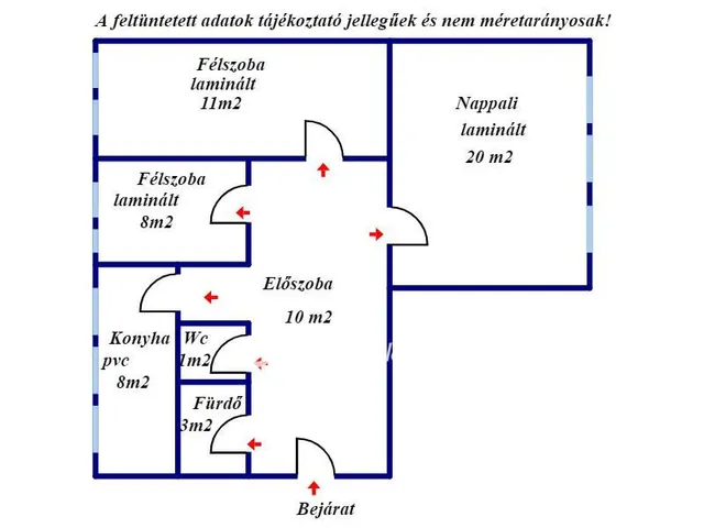 Eladó lakás Balassagyarmat 61 nm