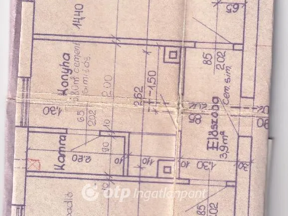 Eladó ház Szügy 42 nm