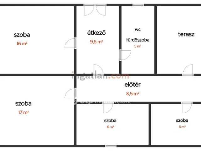 Eladó ház Litke 69 nm