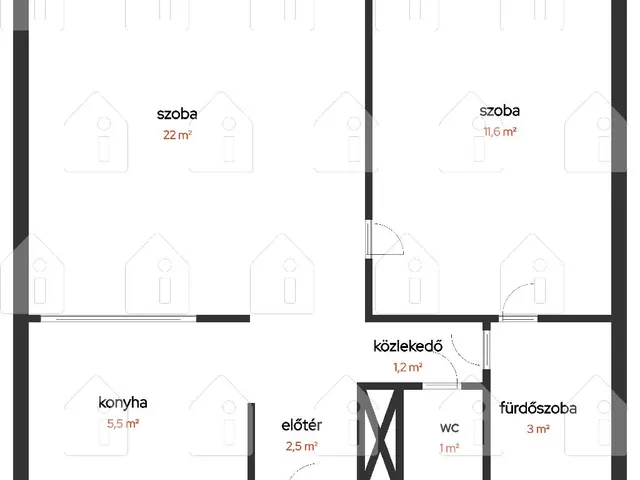 Eladó lakás Salgótarján 46 nm