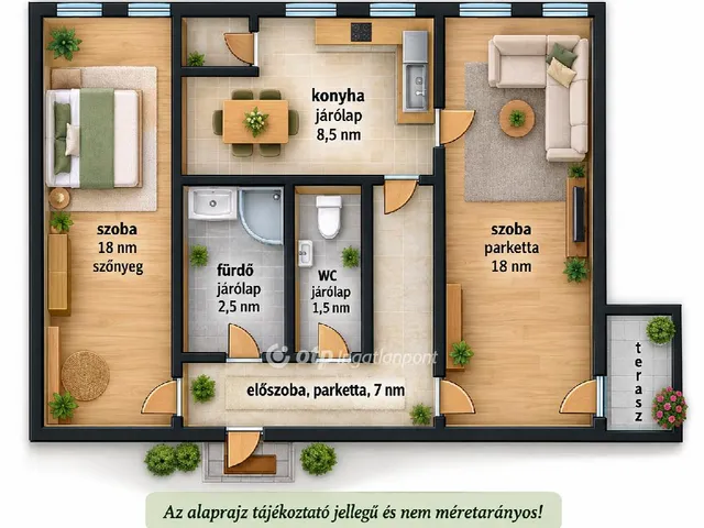 Eladó lakás Balassagyarmat 55 nm