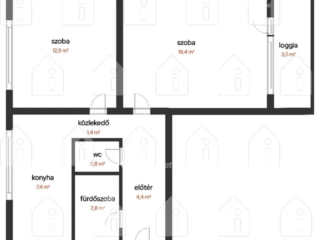 Eladó lakás Bátonyterenye 48 nm