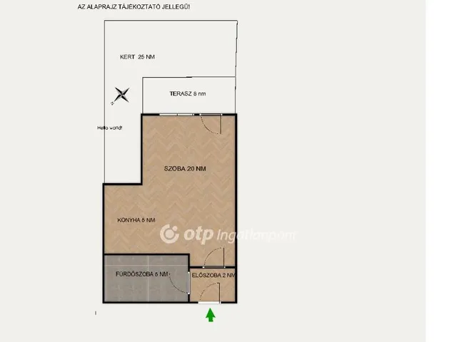 Eladó lakás Budapest IX. kerület 31 nm