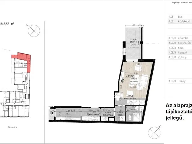 Eladó lakás Budapest VII. kerület 33 nm