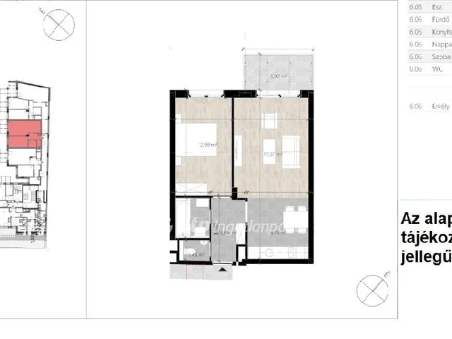 Eladó lakás Budapest VII. kerület 49 nm