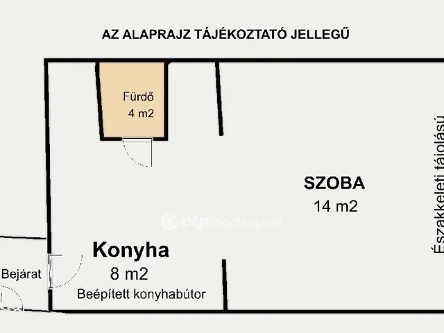 Eladó lakás Budapest XIII. kerület 26 nm