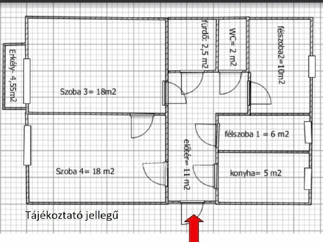 Eladó lakás Budapest XIX. kerület 73 nm