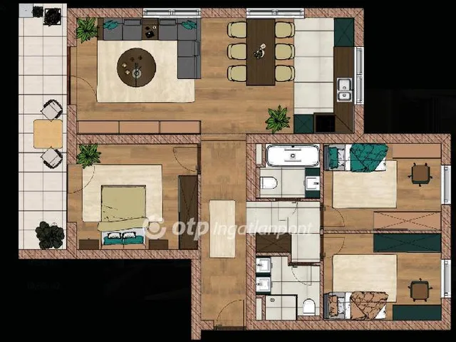 Eladó lakás Balatonakarattya 81 nm