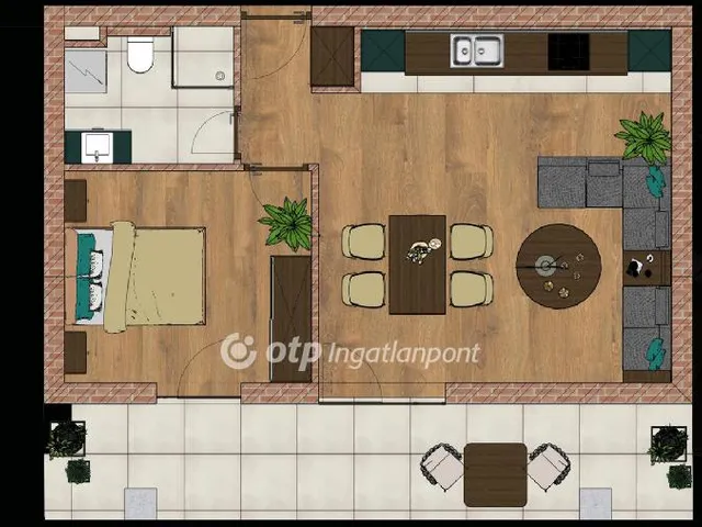 Eladó lakás Balatonakarattya 42 nm