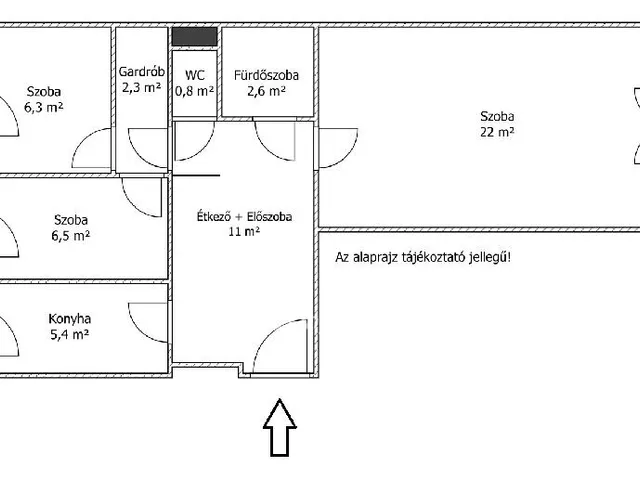 Eladó lakás Budapest III. kerület 57 nm