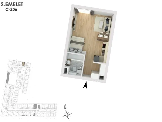 Eladó lakás Budapest XIII. kerület, Vizafogó 36 nm