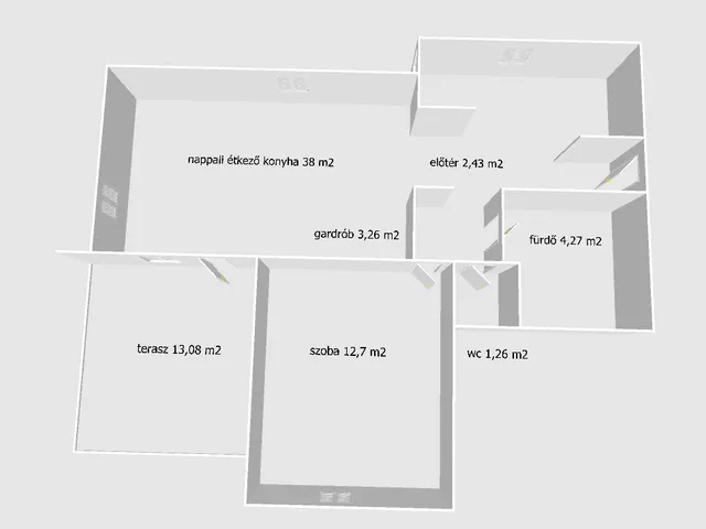 Eladó lakás Üröm 62 nm