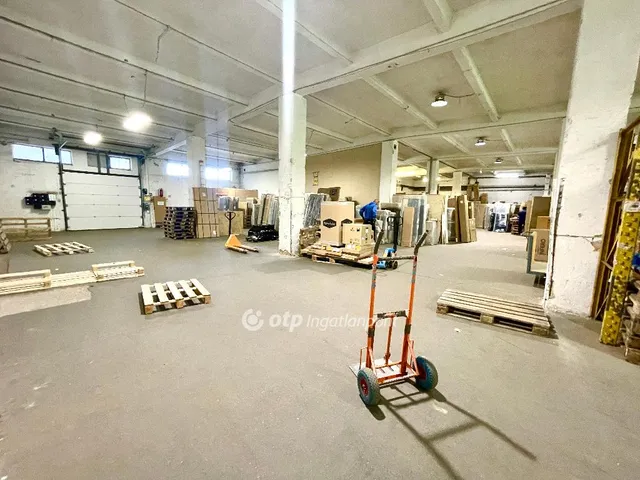 Kiadó kereskedelmi és ipari ingatlan Budapest XVIII. kerület, Erzsébettelep 1160 nm