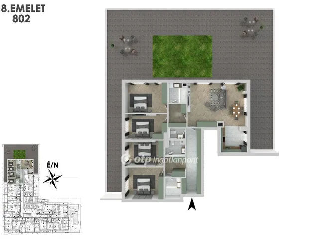 Eladó lakás Budapest XIII. kerület 139 nm