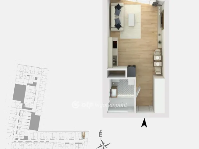 Eladó lakás Budapest XIII. kerület, Vizafogó 30 nm