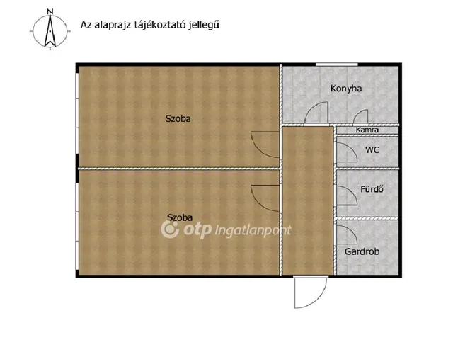 Eladó lakás Budapest III. kerület, Óbuda 52 nm