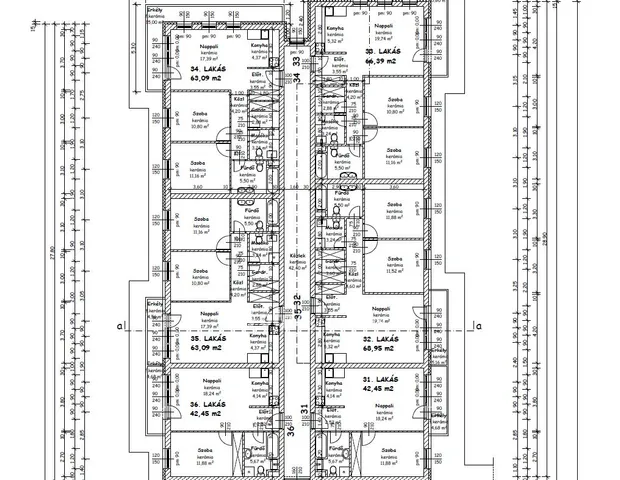 Eladó lakás Nyírbátor, Zöld környezetben 65 nm