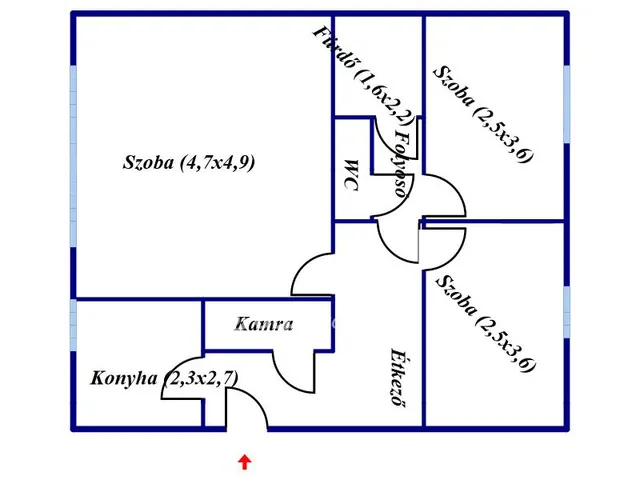 Eladó lakás Nyíregyháza 64 nm