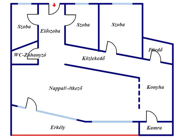 Eladó lakás Nyíregyháza, Belváros 93 nm