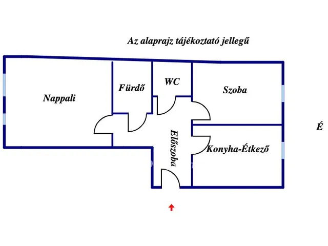 Kiadó lakás Nyíregyháza 50 nm