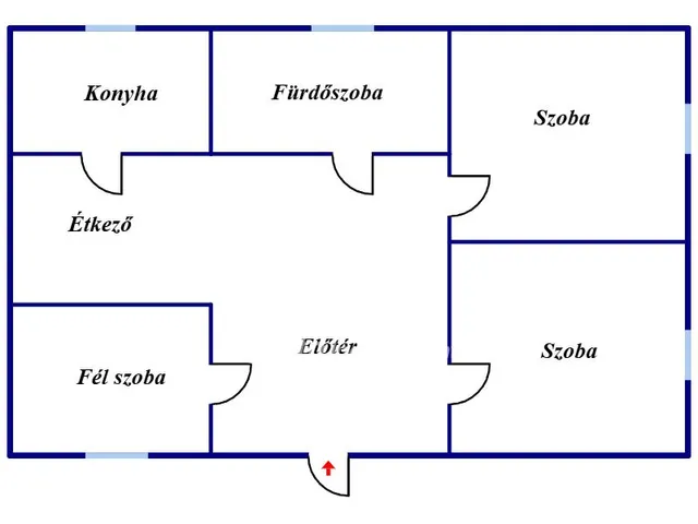 Eladó ház Szakoly 80 nm